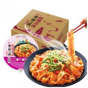 统一 香拌一城 酸辣凉皮 干拌凉皮 碗装方便面 相拌一城 125克/碗 12碗 整箱 *2件