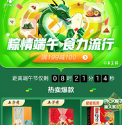 今日结束：京东 粽情端午 专场促销
