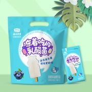 君乐宝 冻着吃的乳酸菌 100mlx8袋x2提 蓝莓味