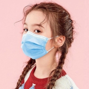 婴果乐儿童口罩女男童学生一次性透气夏天季可爱图案卡通印花口罩