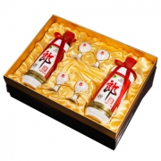 88VIP：LANGJIU 郎酒 郎牌郎酒礼盒 500ml*2瓶 322.05元包邮（双重优惠）