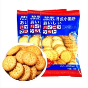 特翠日式 小圆饼海盐味  100g*3包*5件