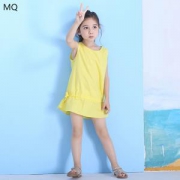 MQ 儿童无袖背心连衣裙