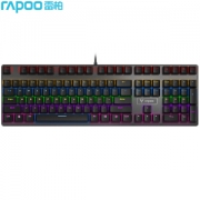 RAPOO 雷柏 V700S合金版 机械键盘 108键 RGB混光 红轴 黑色