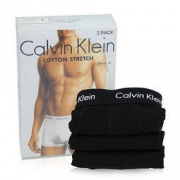 Calvin Klein 男士纯棉平角内裤 3条装