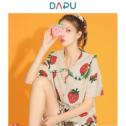DAPU 大朴 AE2F12212 女士夏季水果系列家居服套装