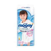 88VIP：moony 尤妮佳 女婴用拉拉裤 XXL26片 *3件 合175.15元包邮（返12元猫超卡，合58.38元/件）