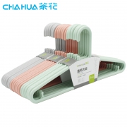 CHAHUA 茶花 塑料衣架 3色混装 18个 21.9元包邮（需用券）