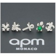 APM Monaco AE10731XKG 海龟蜜蜂组合耳钉