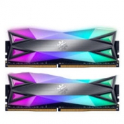 ADATA 威刚 XPG 龙耀D60G 16GB（8GBx2）DDR4 3000 RGB台式机内存条