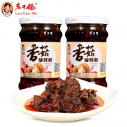 老干妈 香菇酱油辣椒 210gx2瓶