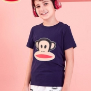 Paul Frank 大嘴猴 儿童圆领短袖T恤  ￥39