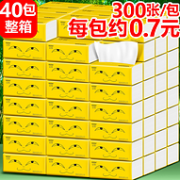 不怕撕纸娃 300张x24包：丝飘 木浆抽纸