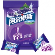 限地区：阿尔卑斯 晶莹葡萄味牛奶硬糖袋装150g *21件
