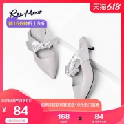 6日0点： reemoor 睿慕 5G906 女士穆勒鞋