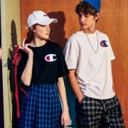 Champion 冠军 美版经典logo休闲T恤