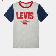 6日0点：Levi's 李维斯 男童短袖t恤 低至71元（需用券，前1小时）