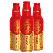 青岛啤酒 高端瓶 鸿运当头 355ml*12瓶