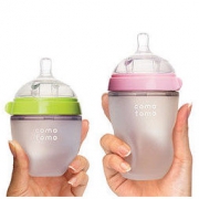 comotomo 可么多么 宽口径硅胶奶瓶 250ml+150ml