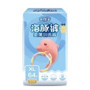 homebaby 家得宝 海豚裤拉拉裤 XL 64片 *2件 120元包邮（需用券，合60元/件）