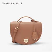 30日0点：CHARLES＆KEITH CK2-50270456 女士金属扣翻盖单肩包
