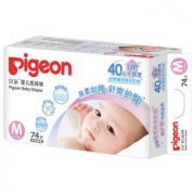 Pigeon 贝亲 婴儿纸尿裤 M74片 *4件 252元包邮（需用券，合63元/件）