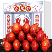 京东PLUS会员：蟹小茉 蒜蓉小龙虾 1.8kg 4-6钱/35-50只 净虾1kg *2件
