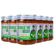 草原汇香 香菇酱拌饭酱 白蘑酱6瓶*180g*3件