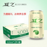 减之 青梅味 苏打水320ml*24罐