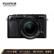 京东PLUS会员： FUJIFILM 富士 X-E3（18-55mm f/2.8-4）APS-C画幅无反相机套机 黑