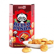 Meiji 明治 小熊饼干 巧克力夹心 50g *17件