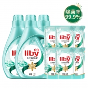 10点开始：立白 除菌除螨洗衣液 超值套装18斤+赠茶籽洗洁精 1.45kg