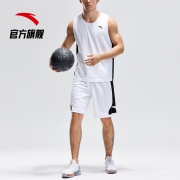 ANTA 安踏 15951233 男士短袖短裤两件套 低至75.80元包邮（需用券）