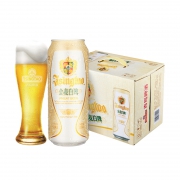 88VIP：青岛啤酒 小麦白啤500ml*12听整箱*2件