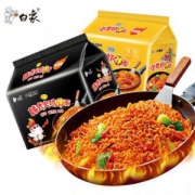 白象 方便面 袋装面 火鸡面5包+小龙虾面5包（送5根火腿肠）