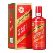 MOUTAI 茅台 迎宾中国红 53度 酱香型白酒 500ml