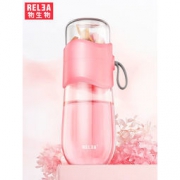 物生物 茶水分离玻璃泡茶杯 330ml 3色