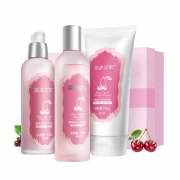 Mask Family 1908 膜法世家 樱桃护肤3件套（洗面奶150g+爽肤水150ml+乳液100ml） 134.8元包邮（合67.4元/件）