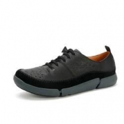 新低：clarks 其乐 Trifri Slip 261272037 男士休闲皮鞋