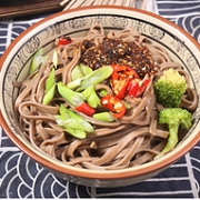 0脂无盐低钠！养生掌柜 荞麦面条 100gx5袋