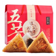 PLUS会员：五芳斋 粽子礼盒 端午节送礼 24粽子4口味 2400g *2件