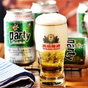 燕京啤酒 8度 party啤酒 330mlx24听