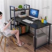 蔓斯菲尔 家用简约电脑桌书架一体 115cm