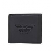 25日0点： Emporio Armani 阿玛尼 Y4R168 EA男士仿皮鹰标短款钱包
