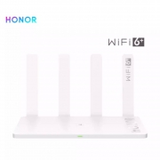 京东超市荣耀路由3 AX3000 凌霄双核高速路由器 WiFi 6+ 智能分频 多连不卡无线家用穿墙 无线速率3000M 游戏路由