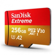 SanDisk 闪迪 Extreme 至尊极速 A2 UHS-I U3 microSD存储卡 256GB