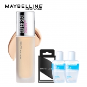 买就送眼唇卸40ml 美宝莲SuperStay巨持妆粉底液 券后￥159
