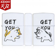 美国原机进口 Zippo 神奇动物系列 卡通彩印 16孔防风打火机