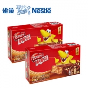 雀巢 脆脆鲨 巧克力威化 3口味任选 32条*2盒