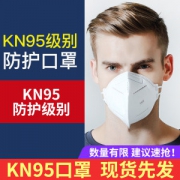 安战 KN95级别防护口罩 50只
